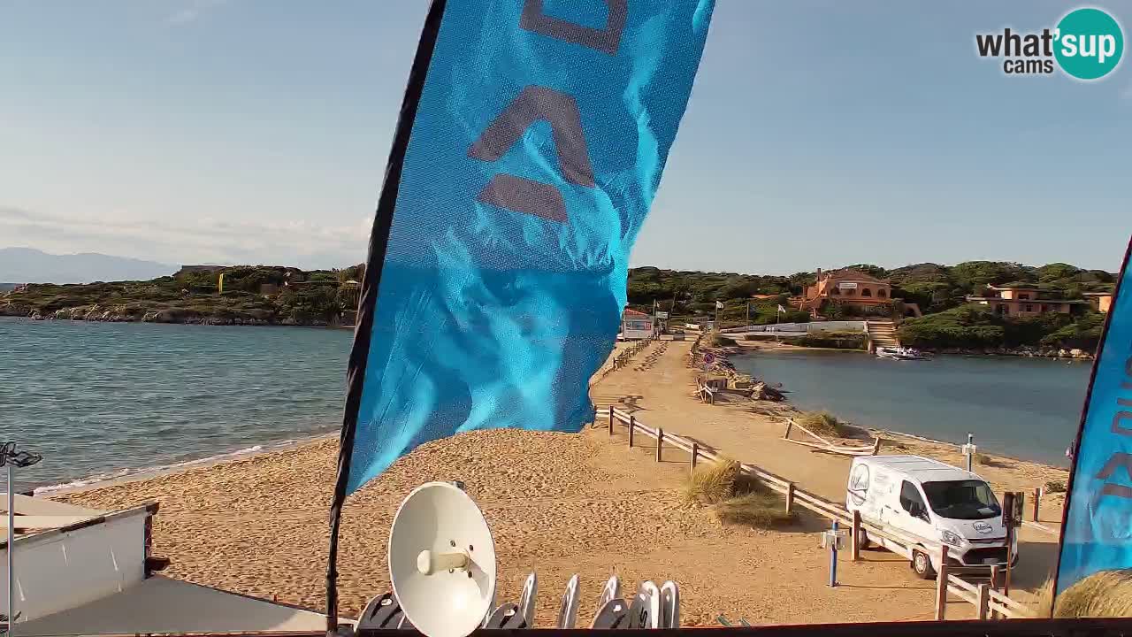 Isuledda webcam Porto Pollo Isola dei Gabbiani – Palau – Sardinia – Italy – Kitesurf Side