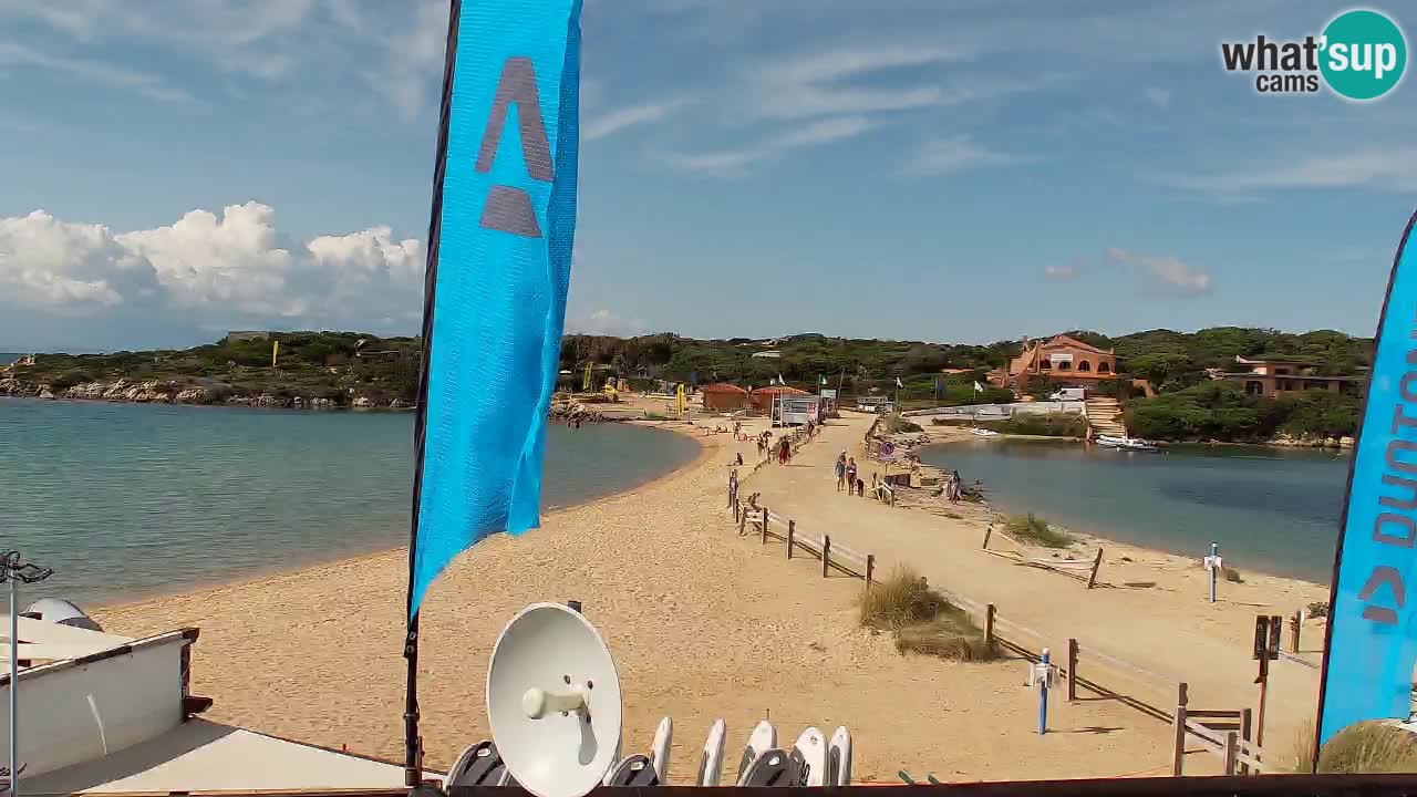 Isuledda webcam Porto Pollo Isola dei Gabbiani – Kitesurf side – Palau – Sardegna