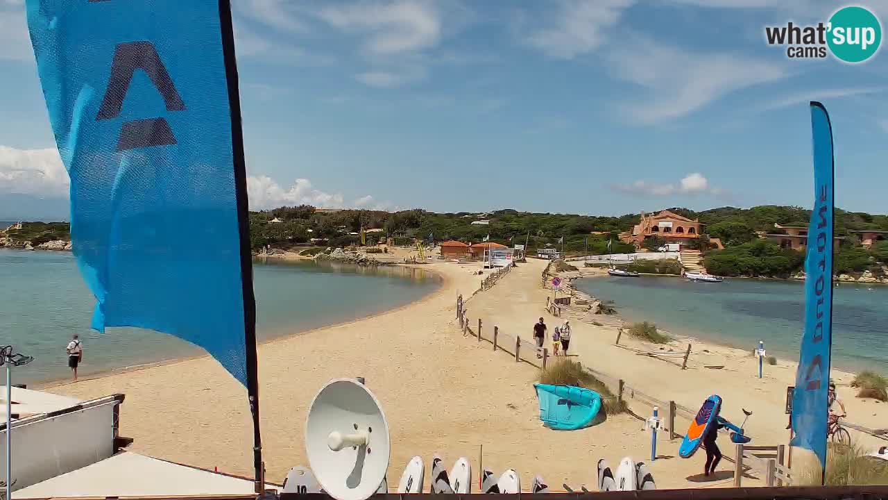 Web Kamera Isola dei Gabbiani – Wind bar – Porto Pollo – Palau – Sardinja – Italija