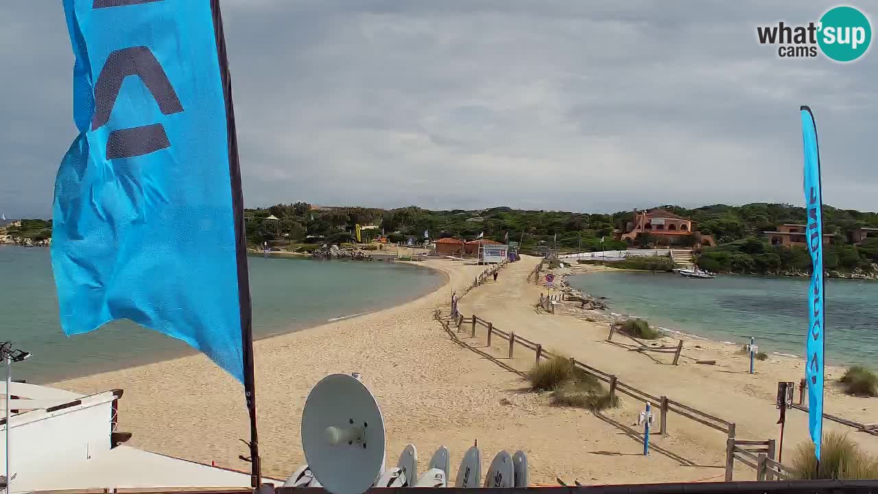 Live kamera Isola dei Gabbiani – Wind bar – Porto Pollo – Palau – Sardinien – Italien