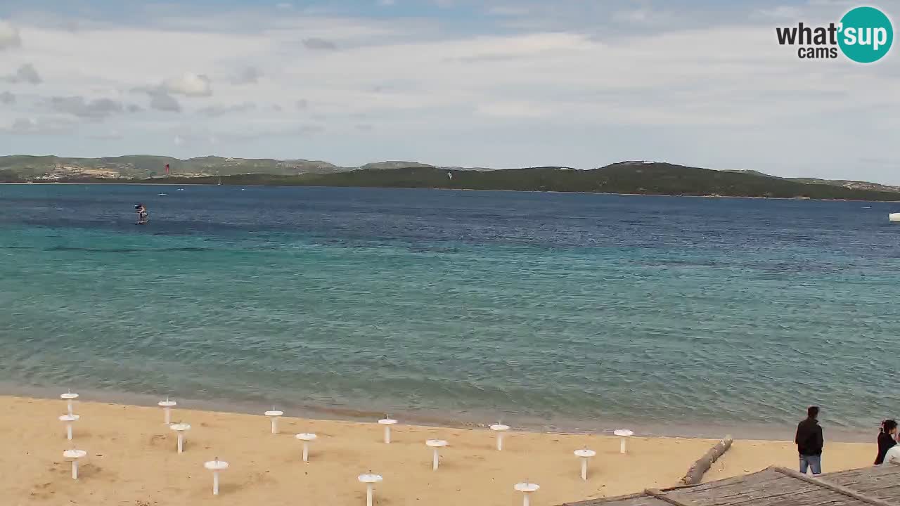 Camera en vivo Isola dei Gabbiani – Wind bar – Porto Pollo – Palau – Cerdeña – Italia