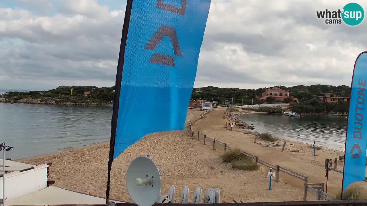 Web Kamera Isola dei Gabbiani – Wind bar – Porto Pollo – Palau – Sardinja – Italija