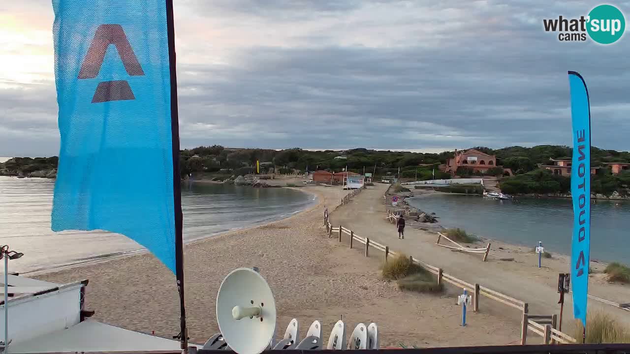 Isuledda v živo Porto Pollo – Isola dei Gabbiani – Kitesurf side – Palau – Sardinija – Italija