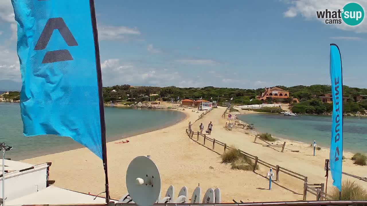 Web Kamera Isola dei Gabbiani – Wind bar – Porto Pollo – Palau – Sardinja – Italija