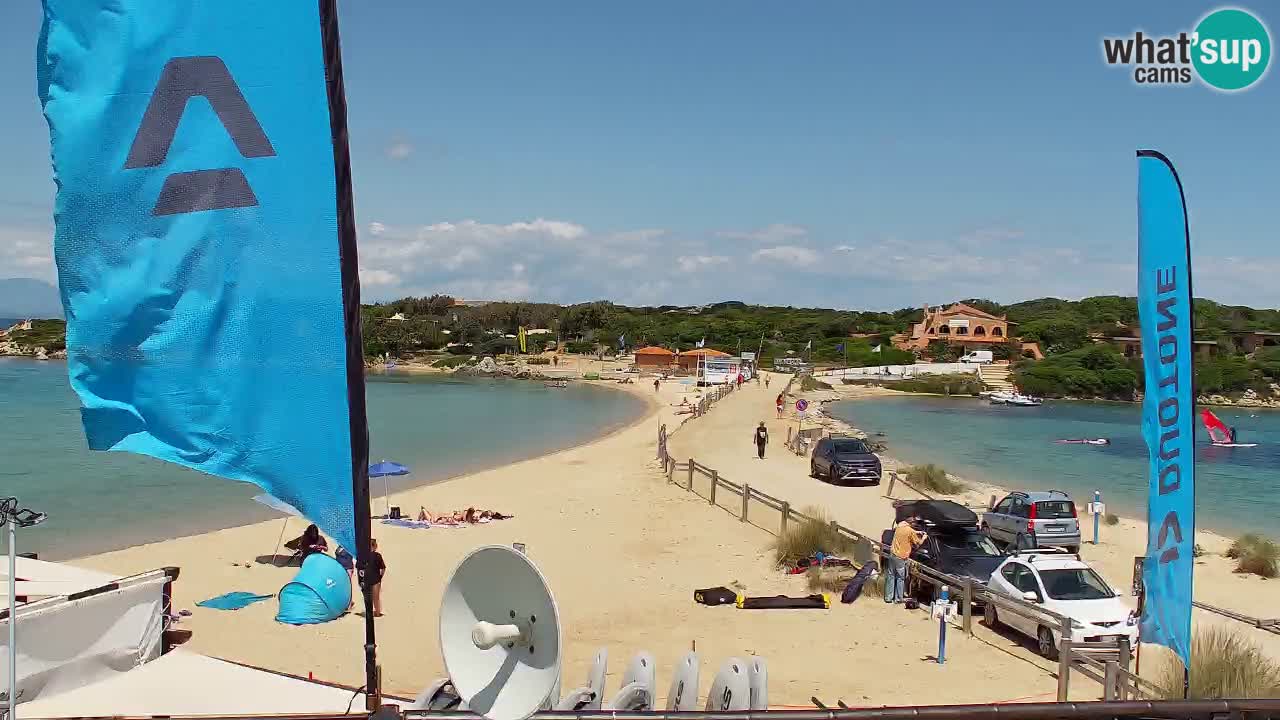 Spletna kamera Isola dei Gabbiani – Wind bar – Porto Pollo – Palau – Sardinija – Italija