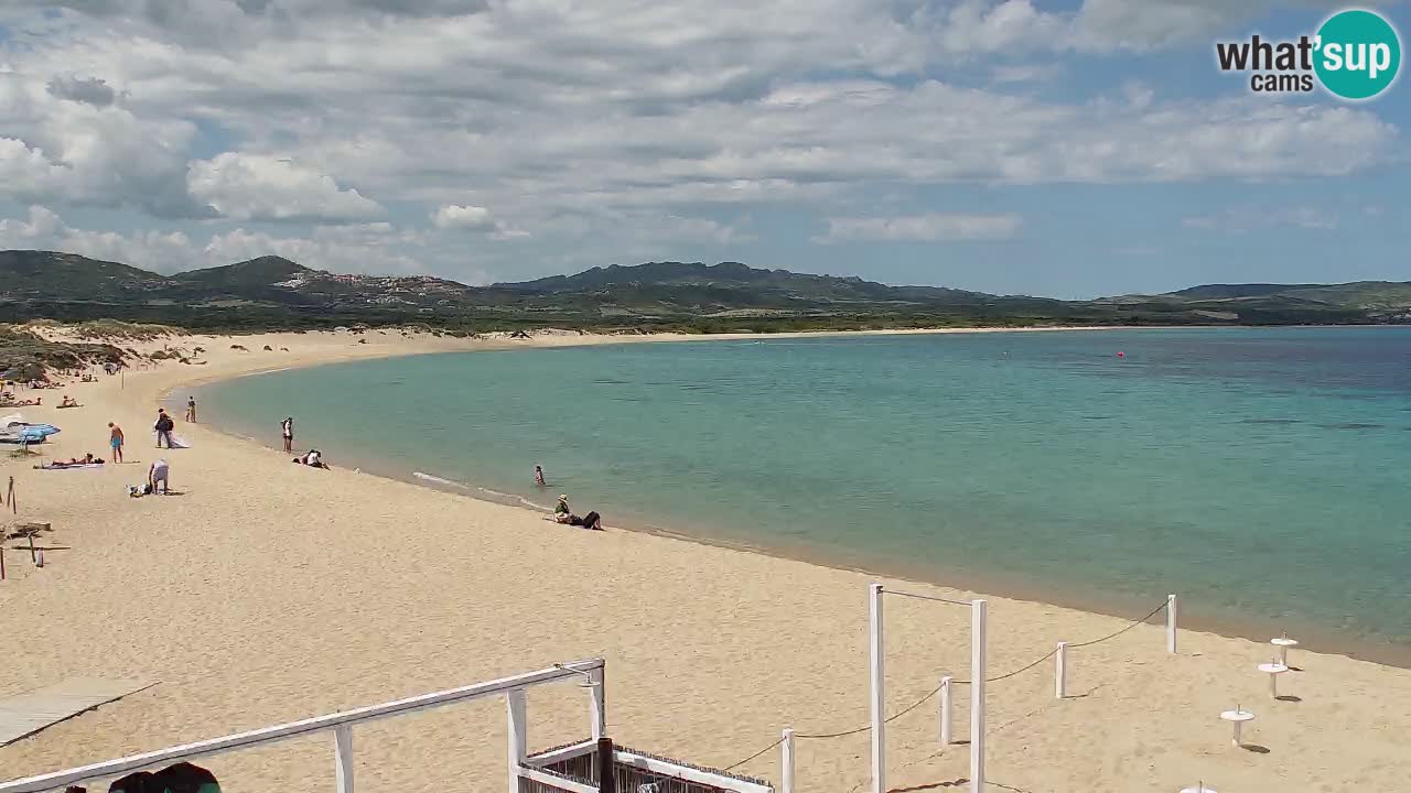 Isuledda web kamera Porto Pollo Isola dei Gabbiani – Kitesurf Side – Palau – Sardinija – Italija