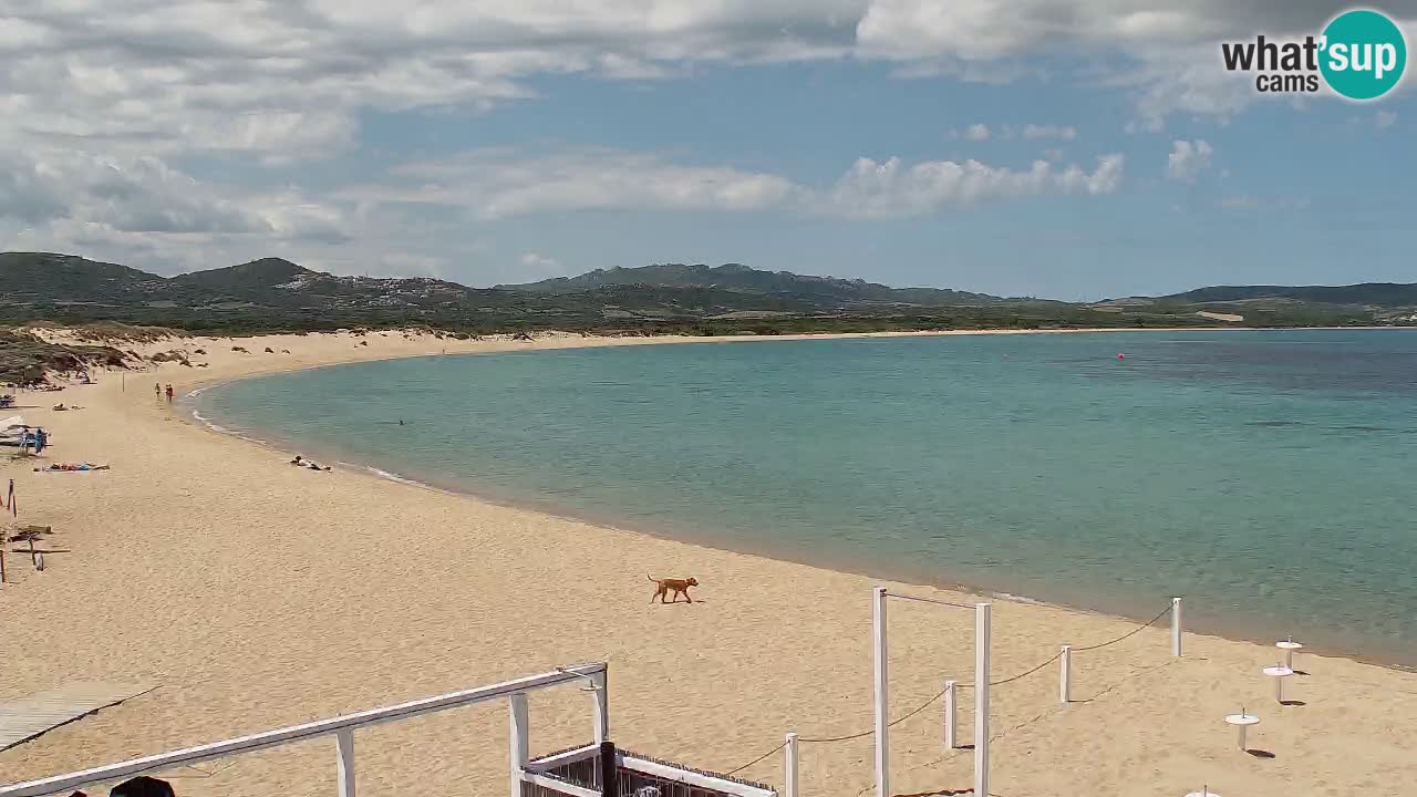 Isuledda web kamera Porto Pollo Isola dei Gabbiani – Kitesurf Side – Palau – Sardinija – Italija