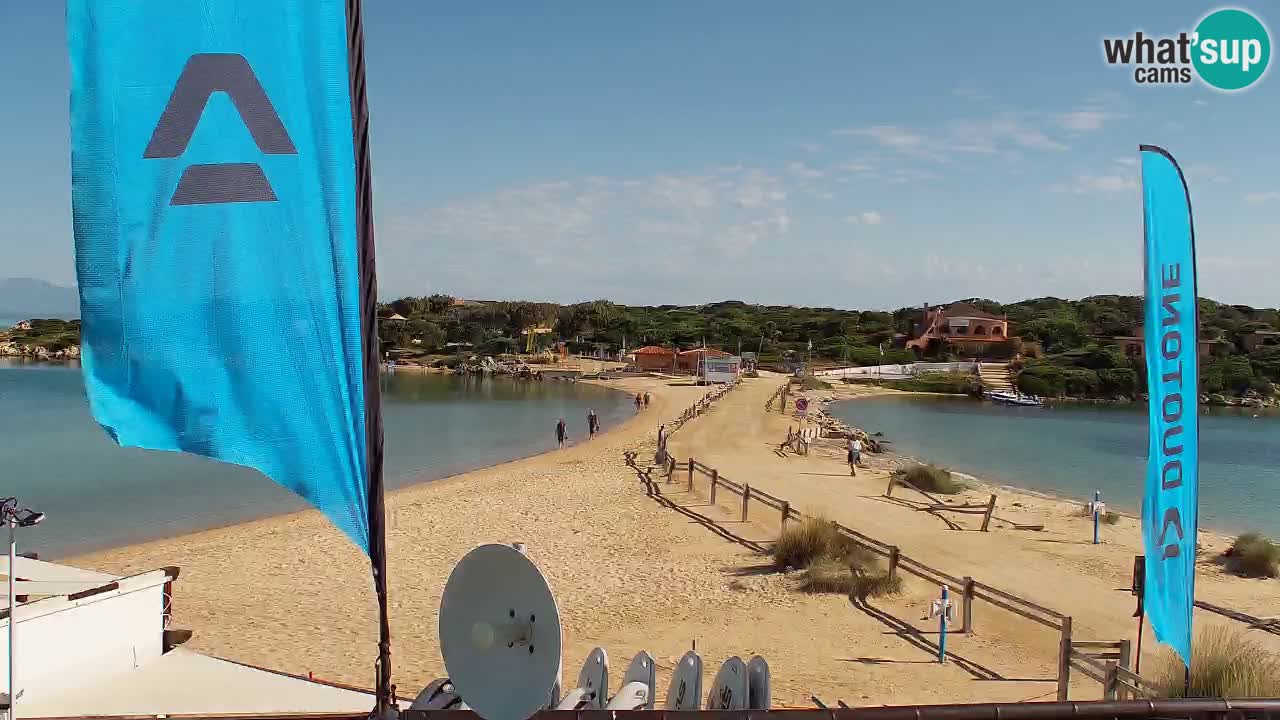 Web Kamera Isola dei Gabbiani – Wind bar – Porto Pollo – Palau – Sardinja – Italija
