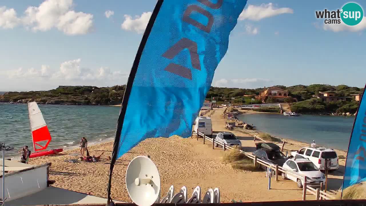 Live kamera Isola dei Gabbiani – Wind bar – Porto Pollo – Palau – Sardinien – Italien