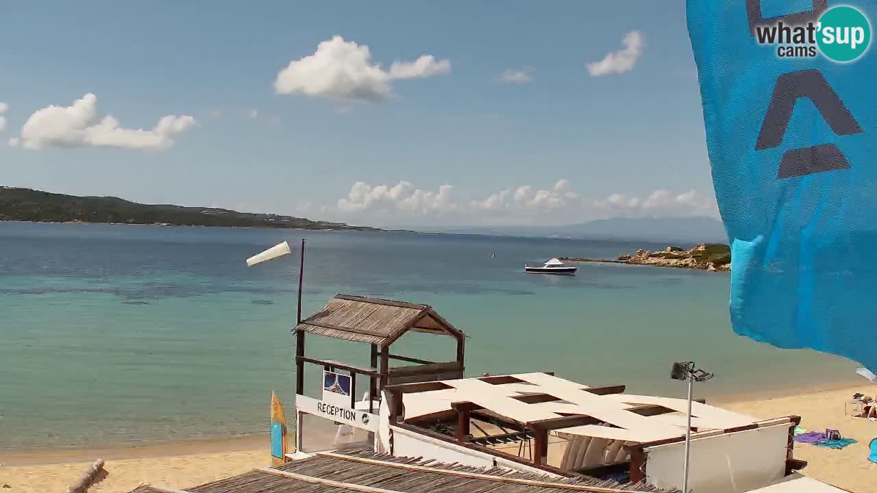 Web Kamera Isola dei Gabbiani – Wind bar – Porto Pollo – Palau – Sardinja – Italija