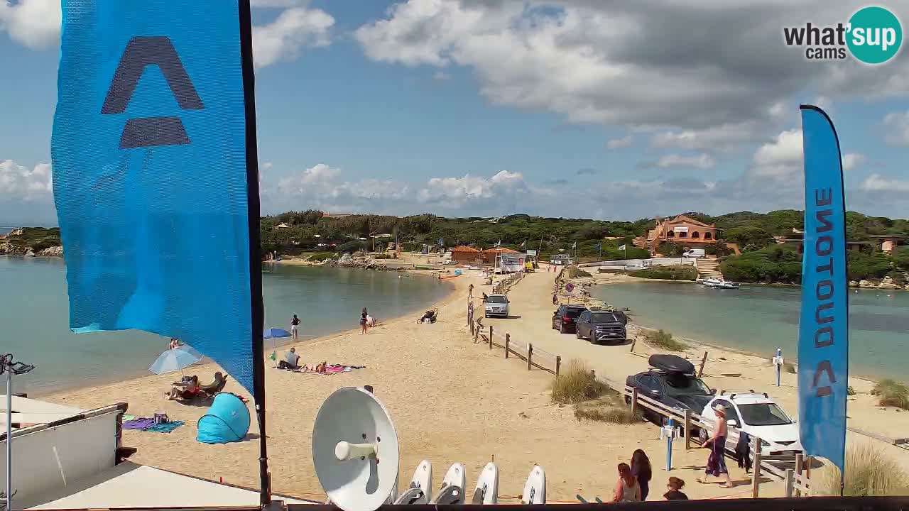 Isuledda webcam Porto Pollo Isola dei Gabbiani – Kitesurf side – Palau – Sardegna