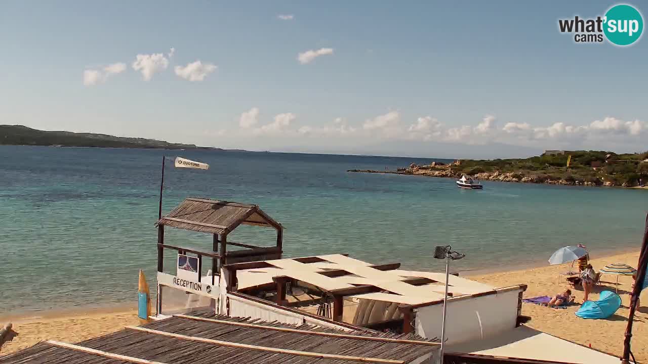 Isuledda webcam Porto Pollo Isola dei Gabbiani – Kitesurf side – Palau – Sardegna