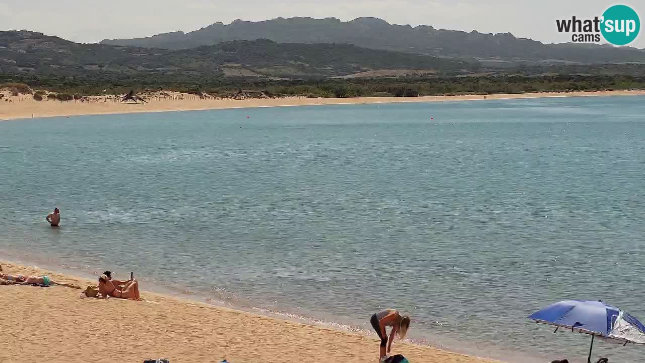 Isuledda web kamera Porto Pollo Isola dei Gabbiani – Kitesurf Side – Palau – Sardinija – Italija