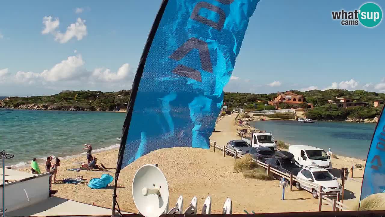 Web Kamera Isola dei Gabbiani – Wind bar – Porto Pollo – Palau – Sardinja – Italija