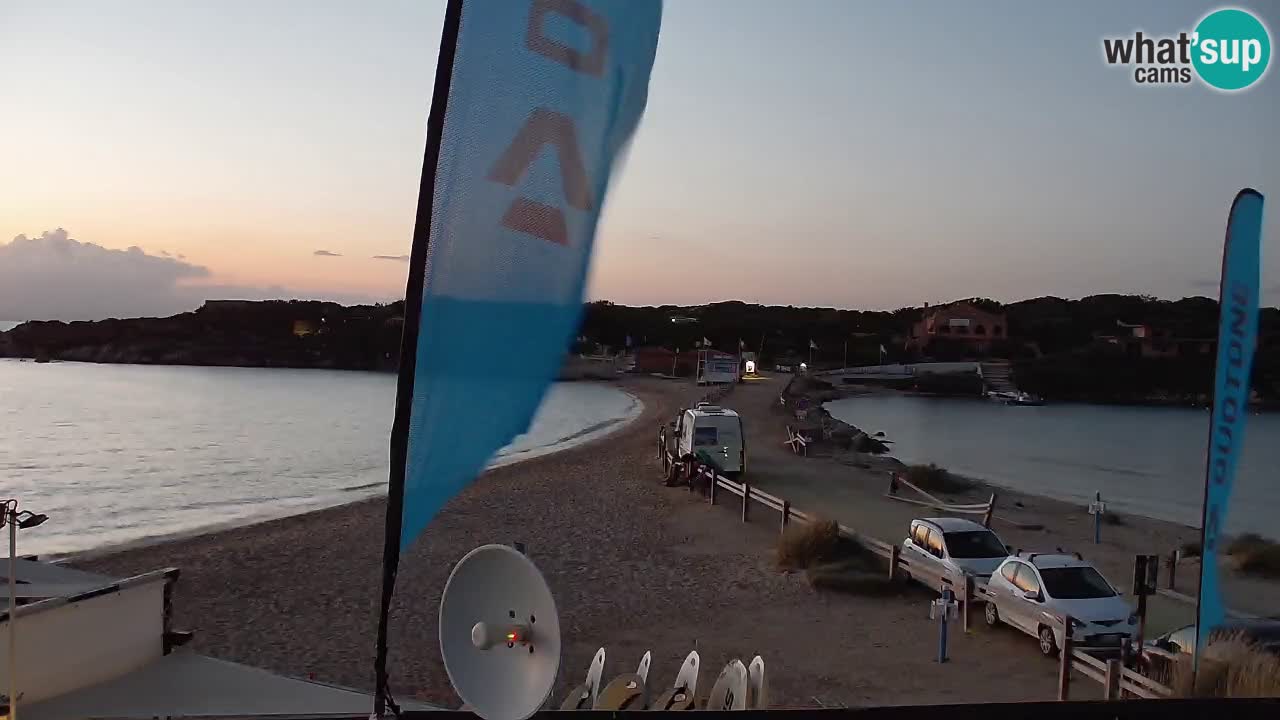 Live cam Isola dei Gabbiani – Wind bar – Porto Pollo – Palau – Sardaigne – Italie