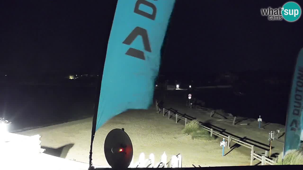 Isuledda web kamera Porto Pollo Isola dei Gabbiani – Kitesurf Side – Palau – Sardinija – Italija