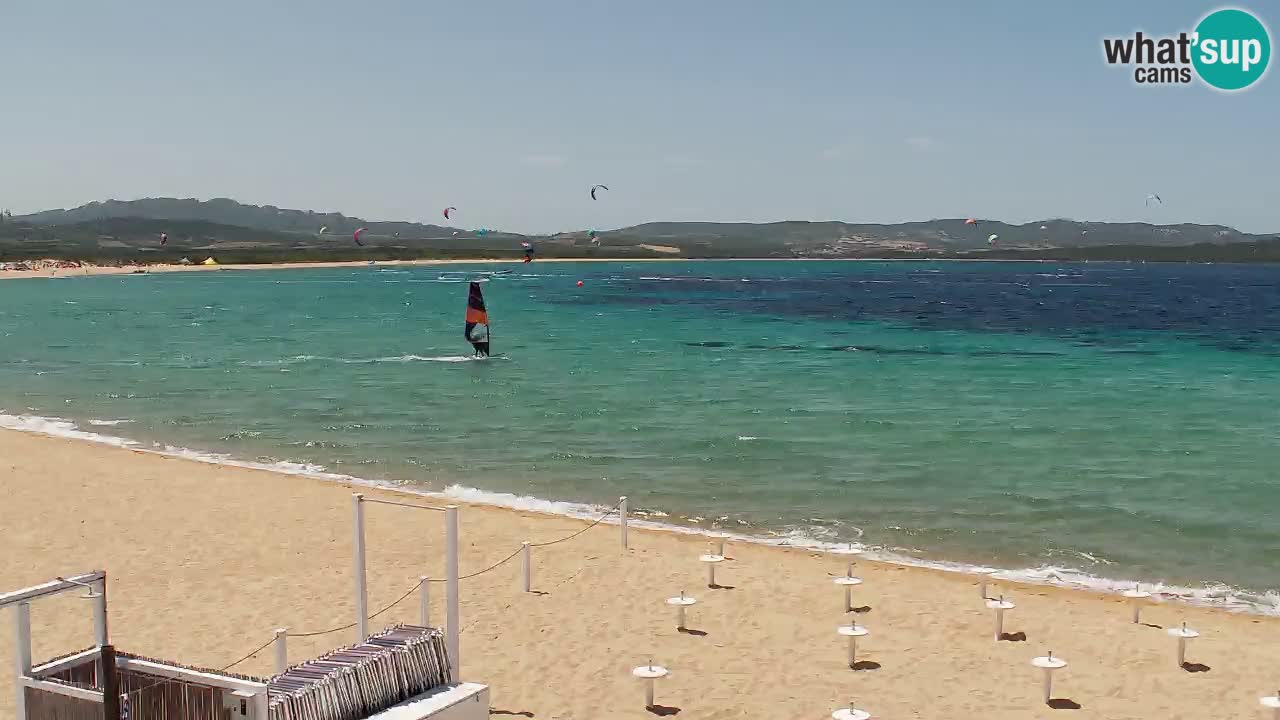 Live kamera Isola dei Gabbiani – Wind bar – Porto Pollo – Palau – Sardinien – Italien