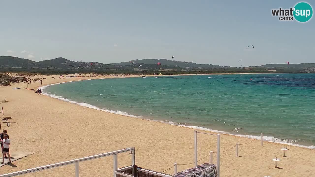 Isuledda webcam Porto Pollo Isola dei Gabbiani – Kitesurf side – Palau – Sardegna
