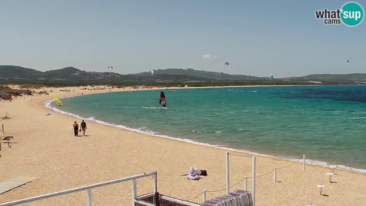 Isuledda webcam Porto Pollo Isola dei Gabbiani – Kitesurf Side – Palau – Sardaigne – Italie