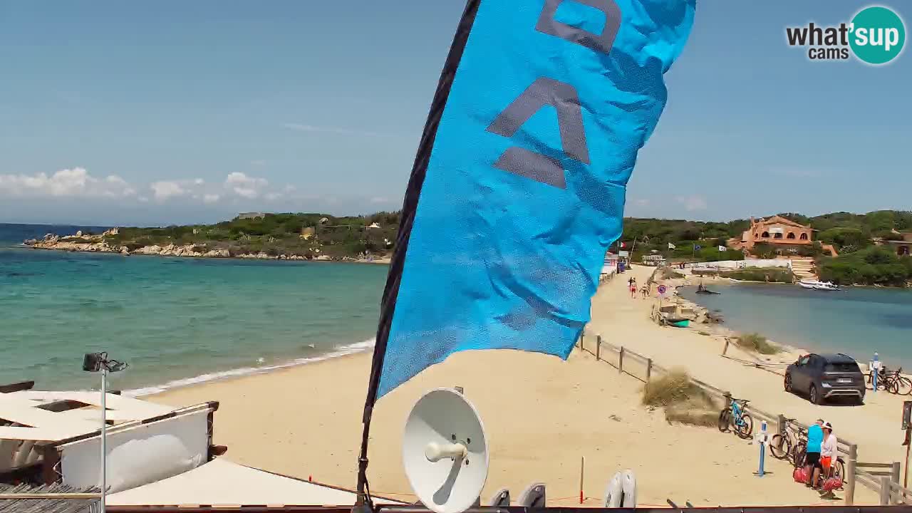 Camera en vivo Isola dei Gabbiani – Wind bar – Porto Pollo – Palau – Cerdeña – Italia