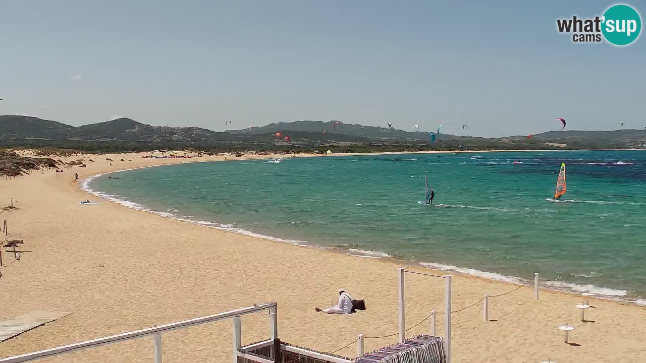 Camera en vivo Isola dei Gabbiani – Wind bar – Porto Pollo – Palau – Cerdeña – Italia
