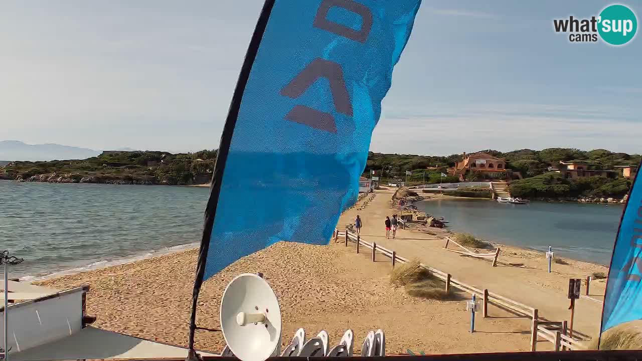 Live kamera Isola dei Gabbiani – Wind bar – Porto Pollo – Palau – Sardinien – Italien