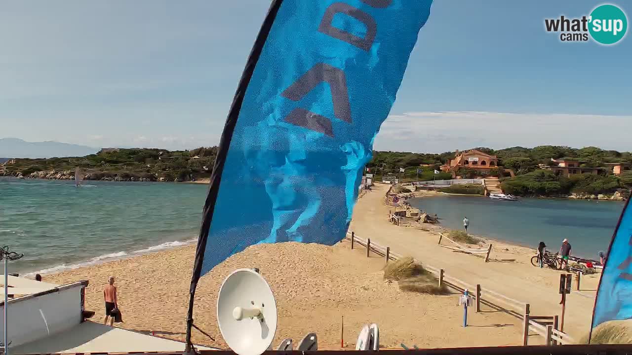 Live kamera Isola dei Gabbiani – Wind bar – Porto Pollo – Palau – Sardinien – Italien