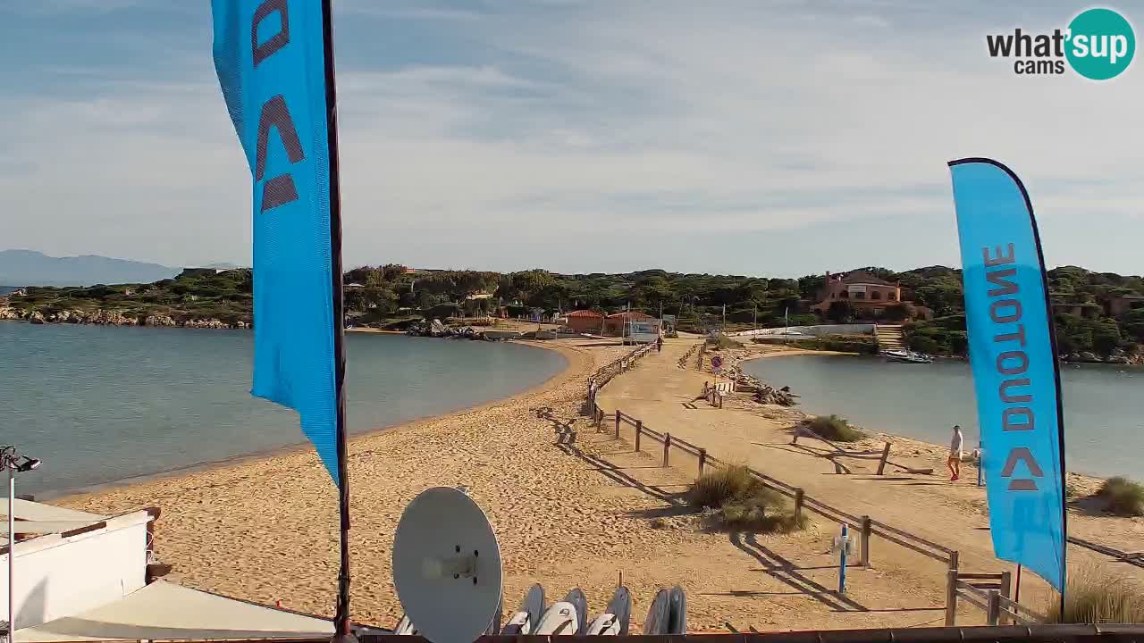 Live cam Isola dei Gabbiani – Wind bar – Porto Pollo – Palau – Sardaigne – Italie