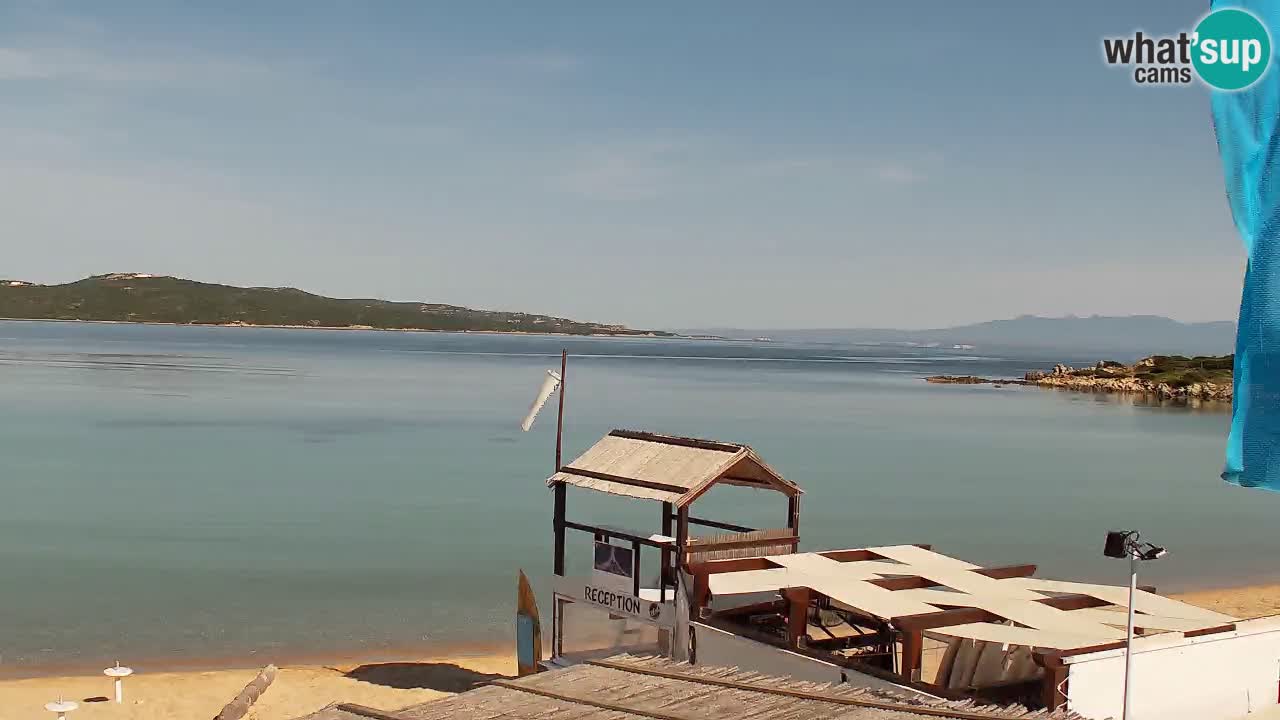 Isuledda webcam Porto Pollo Isola dei Gabbiani – Kitesurf Side – Palau – Sardinien – Italien
