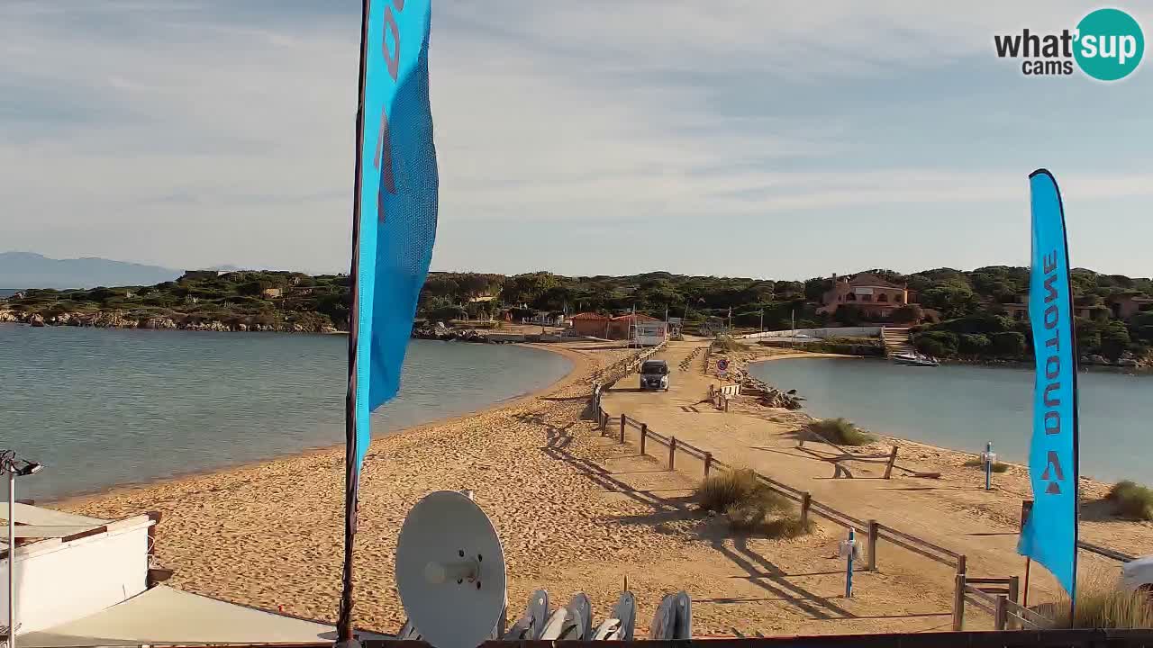 Isuledda webcam Porto Pollo Isola dei Gabbiani – Kitesurf side – Palau – Sardegna