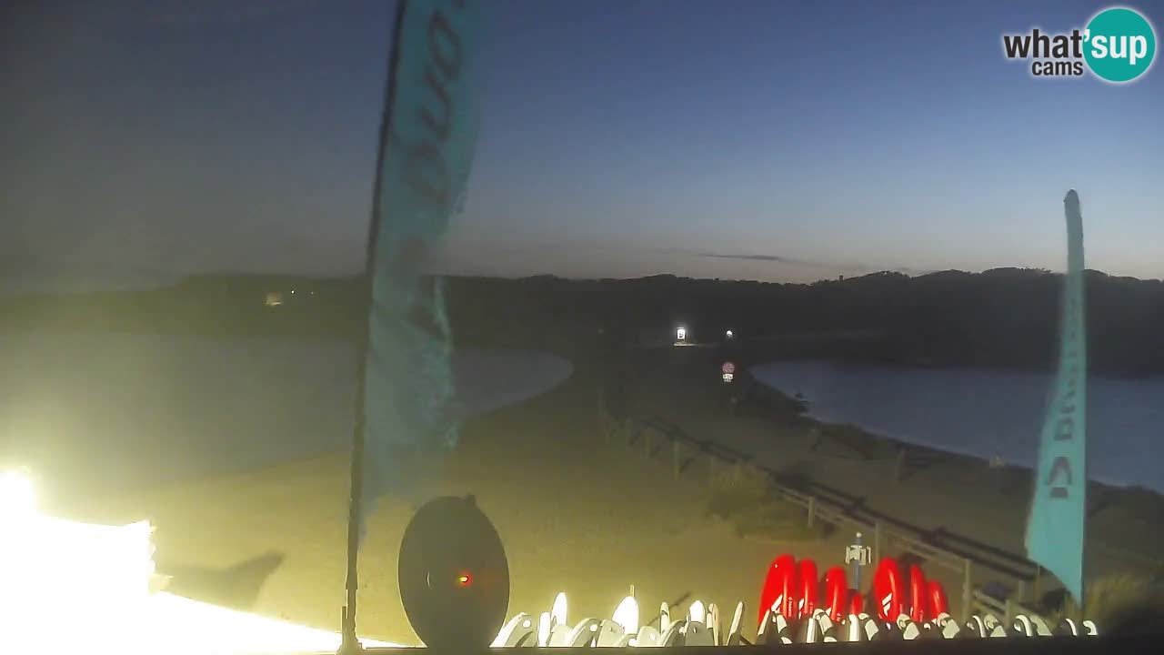 Web Kamera Isola dei Gabbiani – Wind bar – Porto Pollo – Palau – Sardinja – Italija
