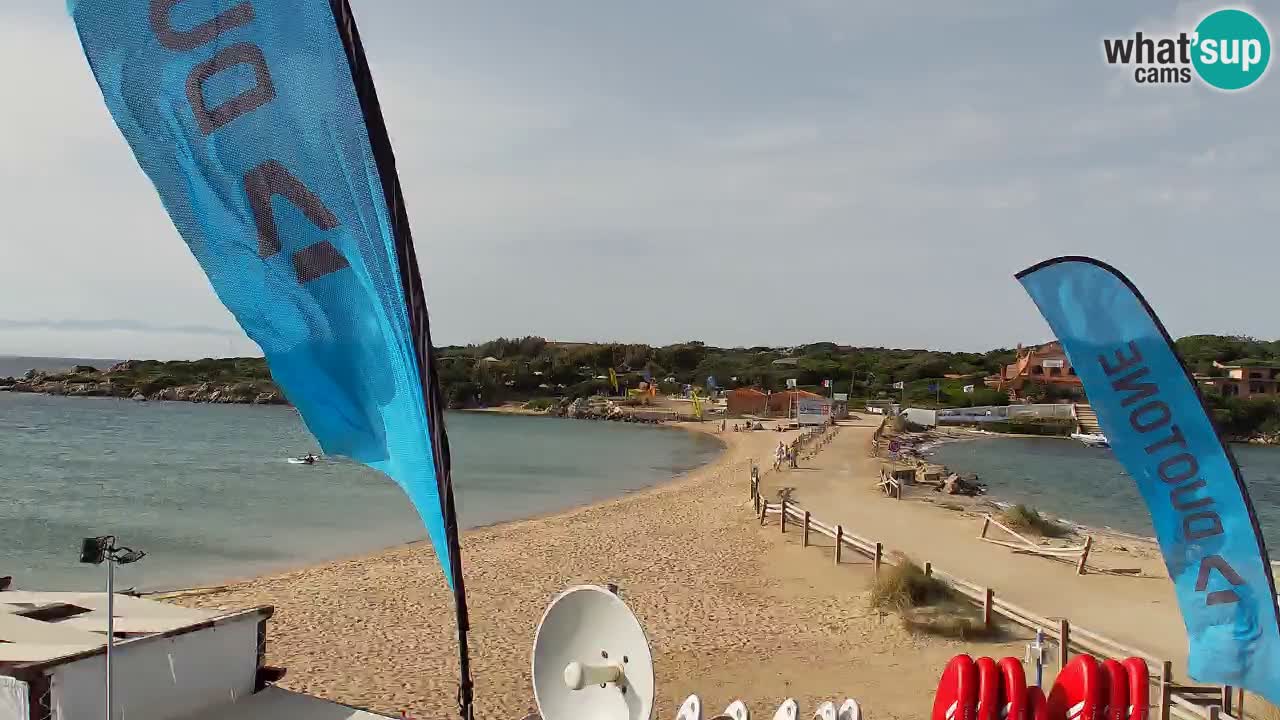 Spletna kamera Isola dei Gabbiani – Wind bar – Porto Pollo – Palau – Sardinija – Italija