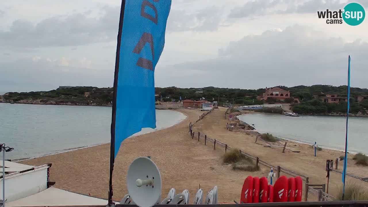 Isuledda webcam Porto Pollo Isola dei Gabbiani – Palau – Sardinia – Italy – Kitesurf Side
