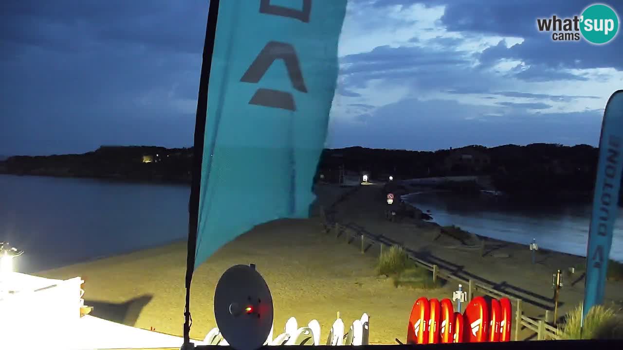 Camera en vivo Isola dei Gabbiani – Wind bar – Porto Pollo – Palau – Cerdeña – Italia