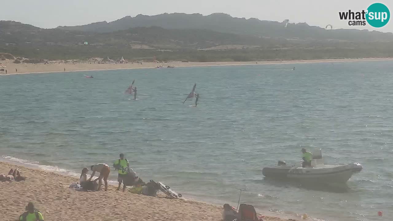 Isuledda v živo Porto Pollo – Isola dei Gabbiani – Kitesurf side – Palau – Sardinija – Italija