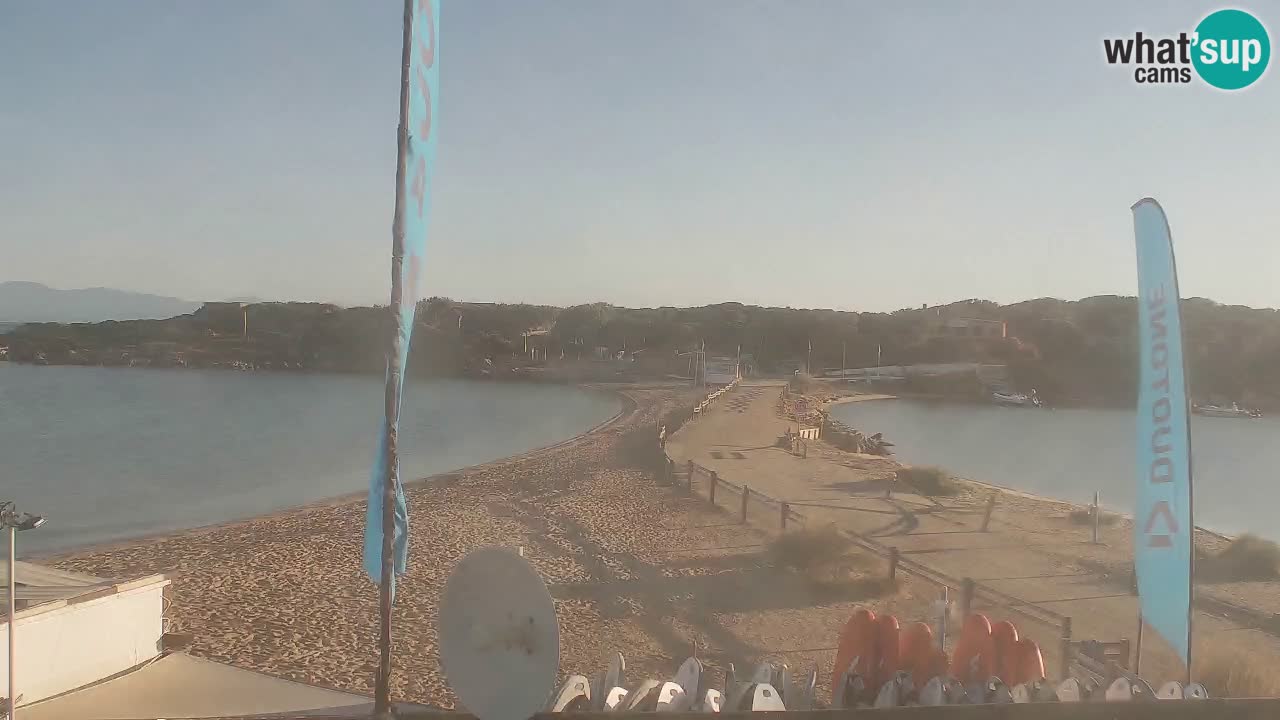 Isuledda en vivo Porto Pollo Isola dei Gabbiani – Kitesurf Side – Palau – Cerdeña – Italia