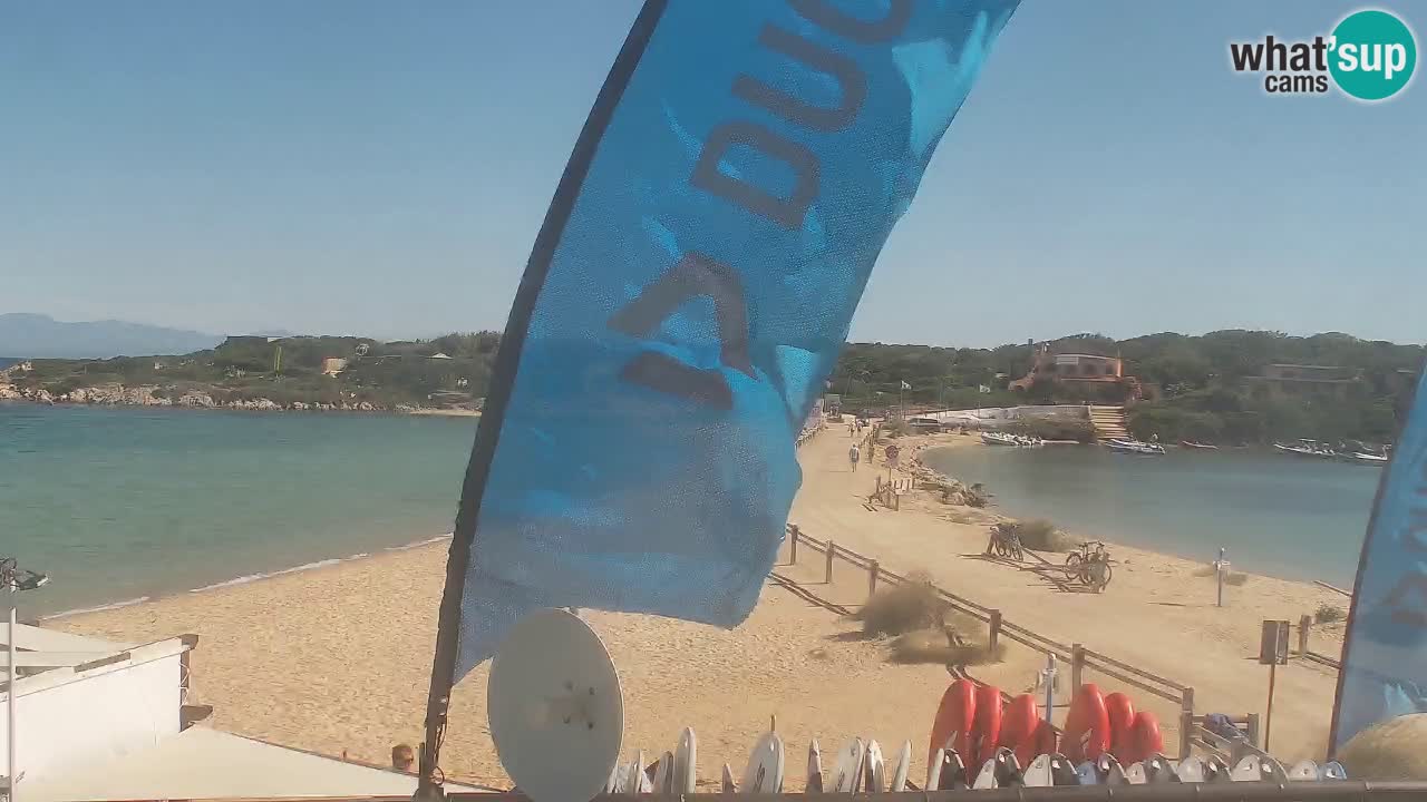 Isuledda v živo Porto Pollo – Isola dei Gabbiani – Kitesurf side – Palau – Sardinija – Italija