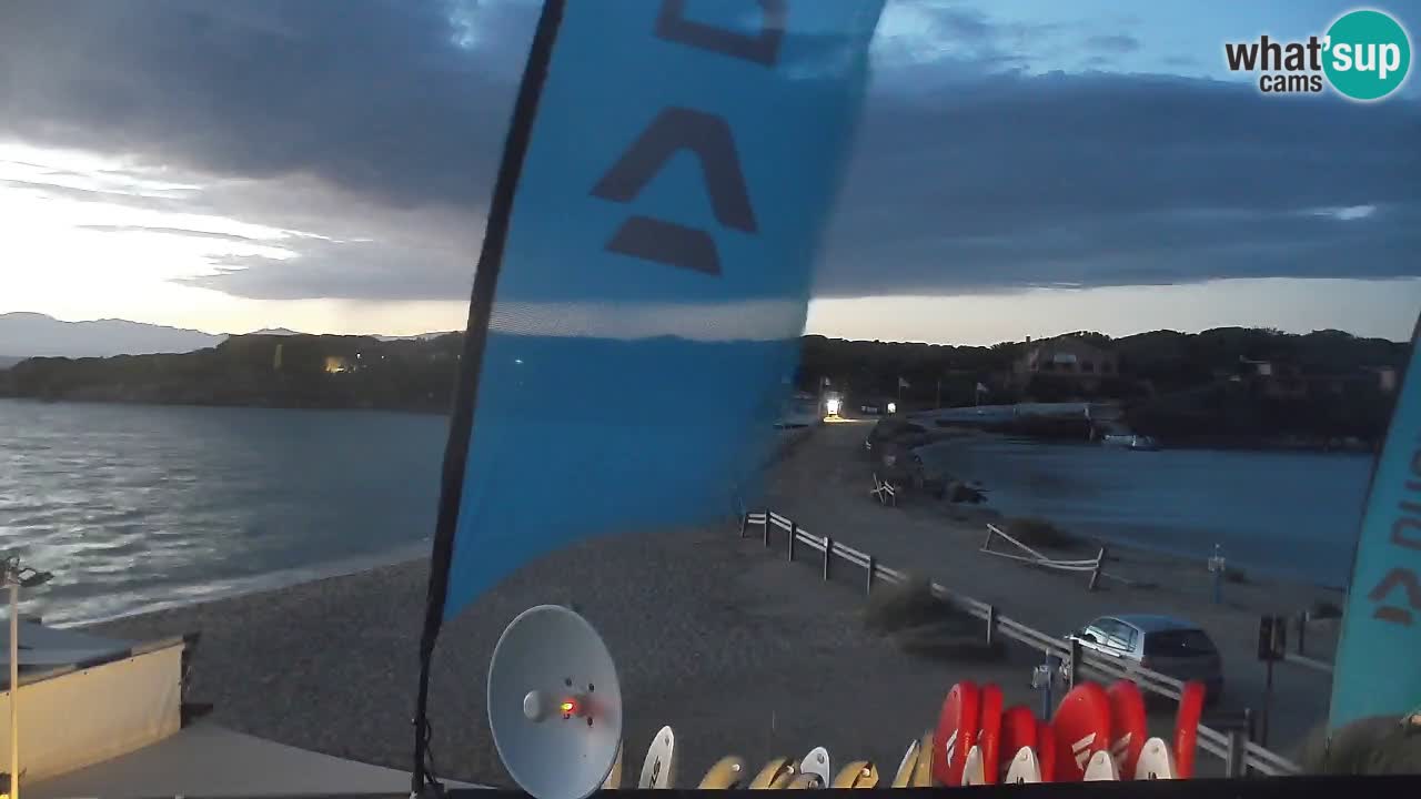 Isuledda webcam Porto Pollo Isola dei Gabbiani – Kitesurf side – Palau – Sardegna