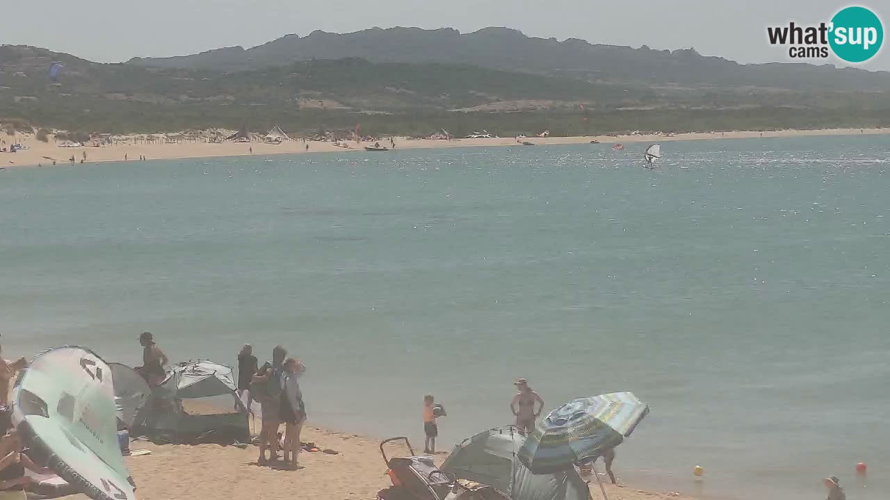 Isuledda webcam Porto Pollo Isola dei Gabbiani – Kitesurf Side – Palau – Sardaigne – Italie