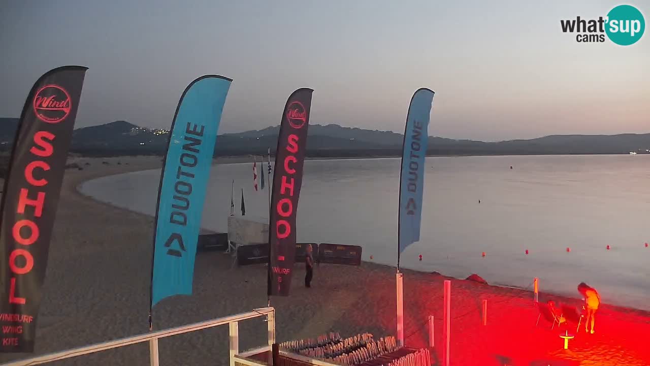 Isuledda webcam Porto Pollo Isola dei Gabbiani – Palau – Sardinia – Italy – Kitesurf Side
