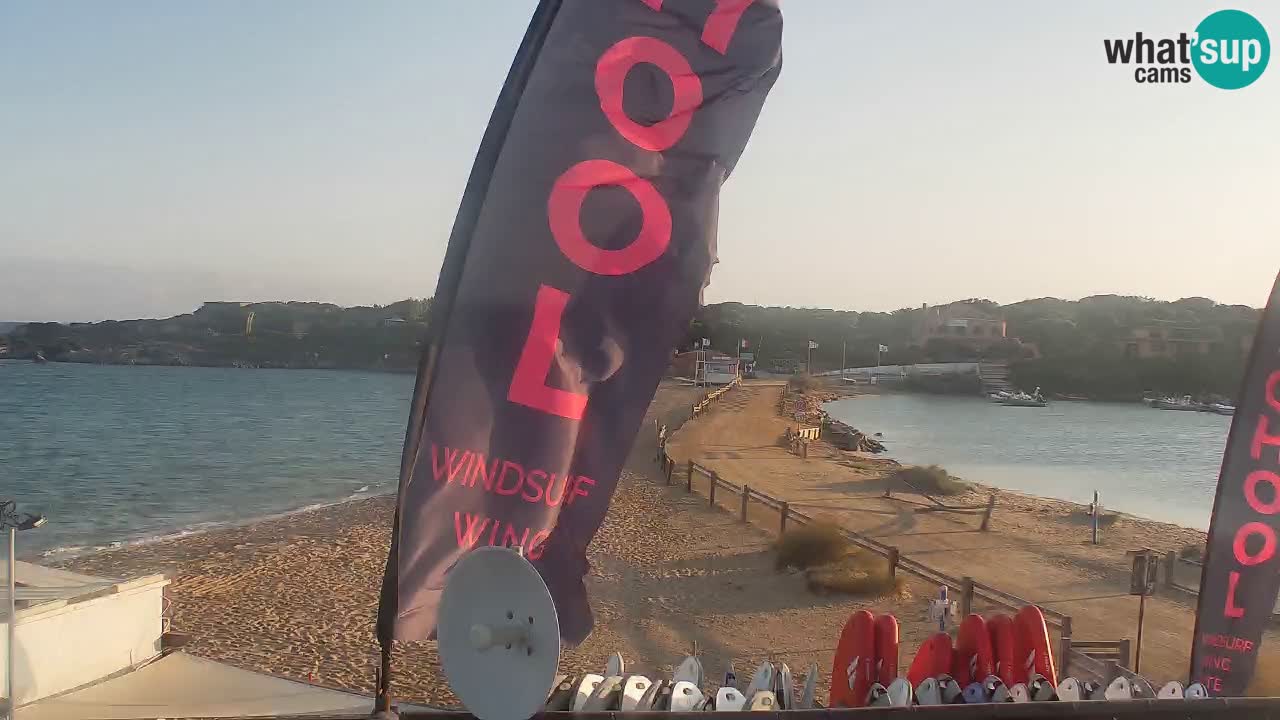 Live cam Isola dei Gabbiani – Wind bar – Porto Pollo – Palau – Sardaigne – Italie