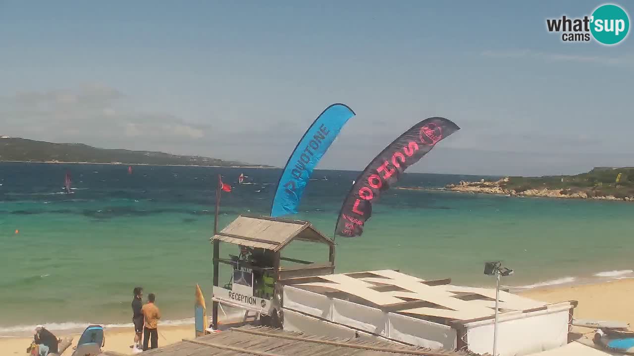 Web Kamera Isola dei Gabbiani – Wind bar – Porto Pollo – Palau – Sardinja – Italija