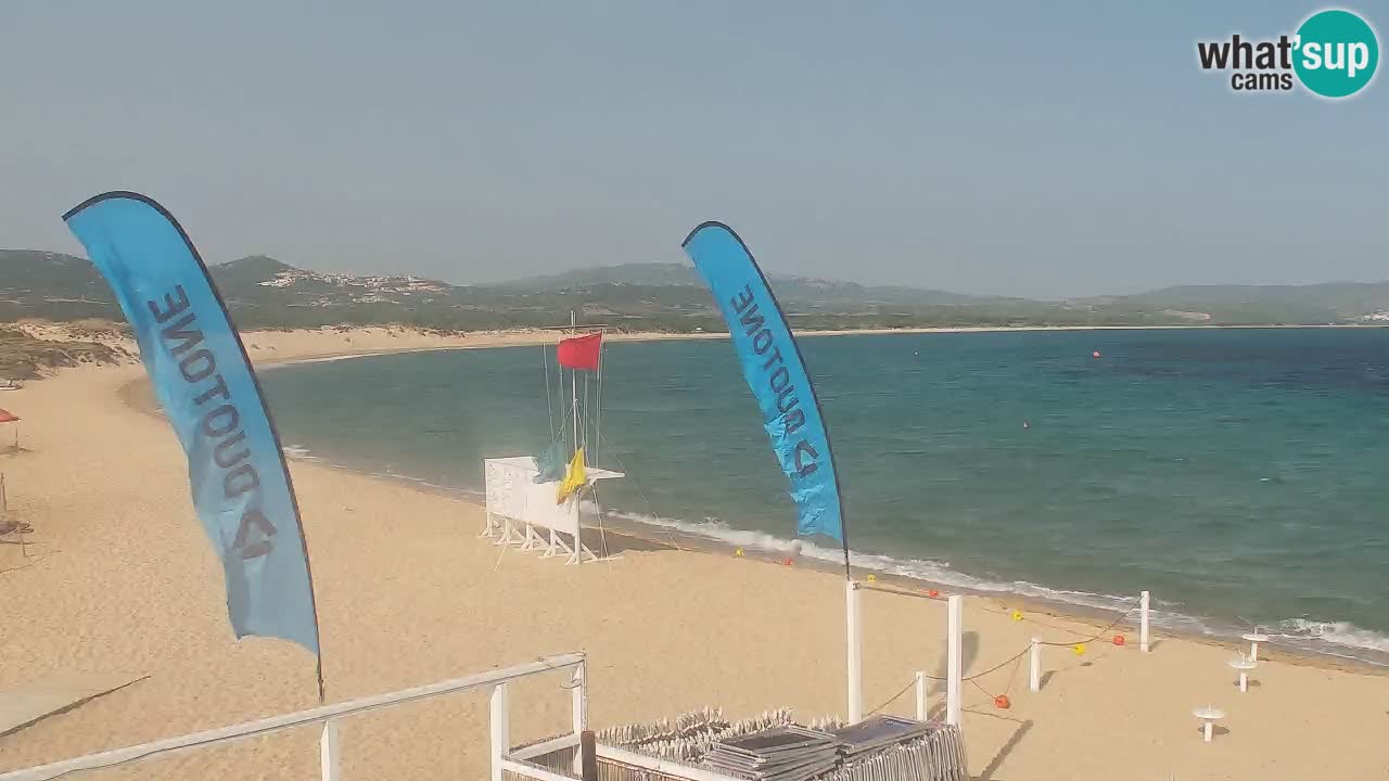 Isuledda webcam Porto Pollo Isola dei Gabbiani – Kitesurf Side – Palau – Sardaigne – Italie