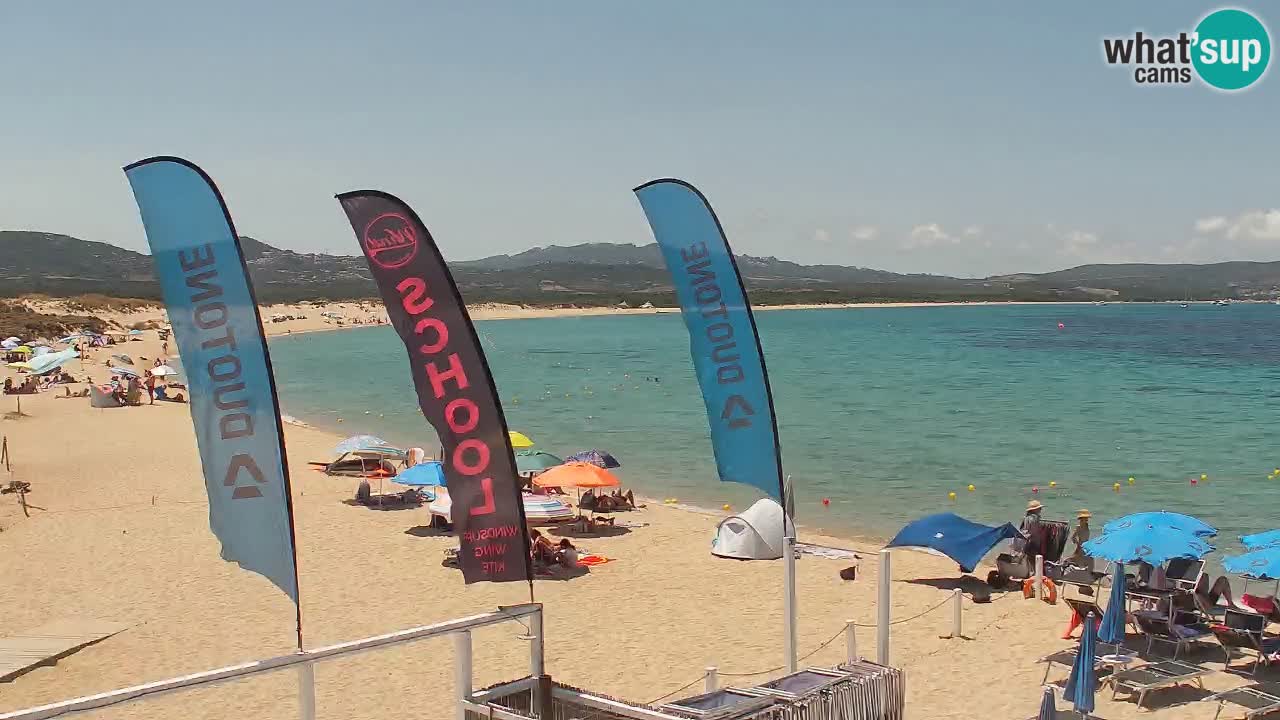 Camera en vivo Isola dei Gabbiani – Wind bar – Porto Pollo – Palau – Cerdeña – Italia