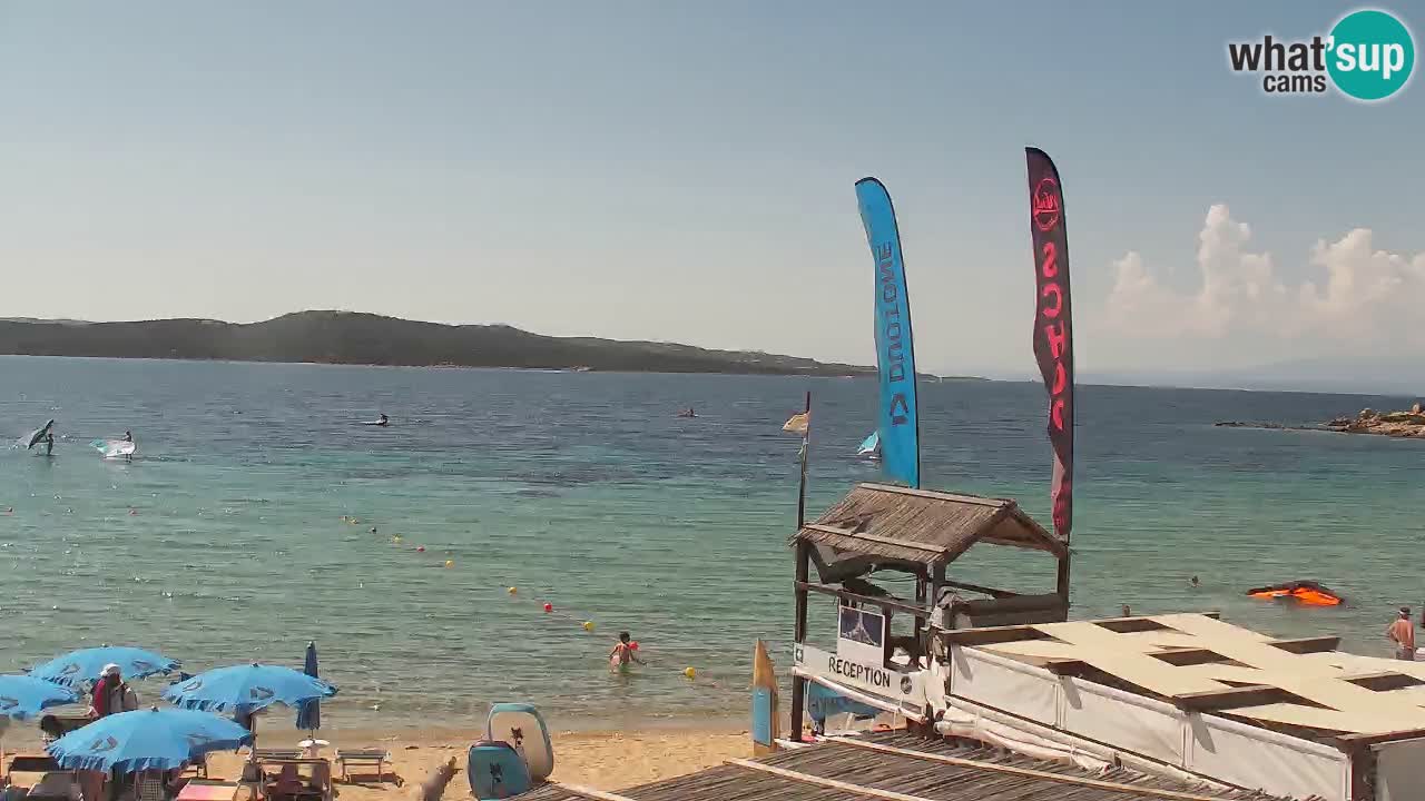 Isuledda webcam Porto Pollo Isola dei Gabbiani – Kitesurf side – Palau – Sardegna