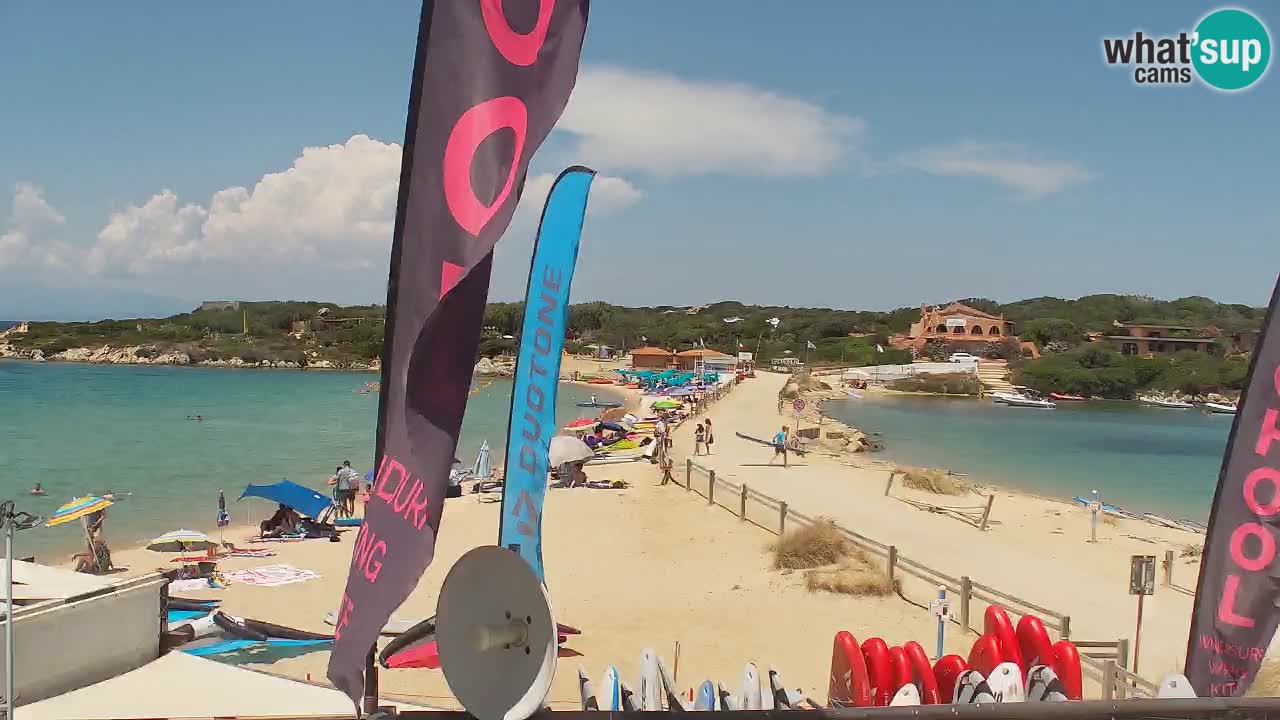 Isuledda webcam Porto Pollo Isola dei Gabbiani – Palau – Sardinia – Italy – Kitesurf Side