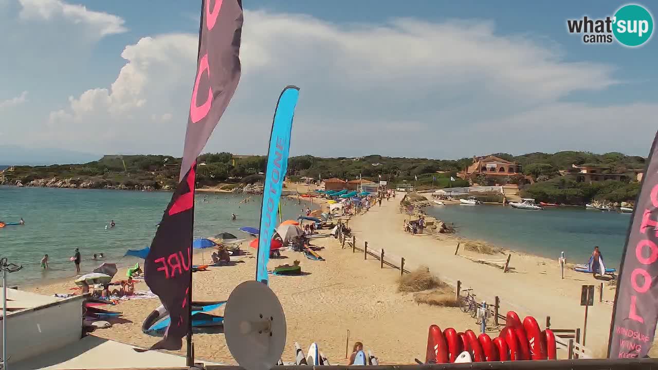 Isuledda webcam Porto Pollo Isola dei Gabbiani – Palau – Sardinia – Italy – Kitesurf Side