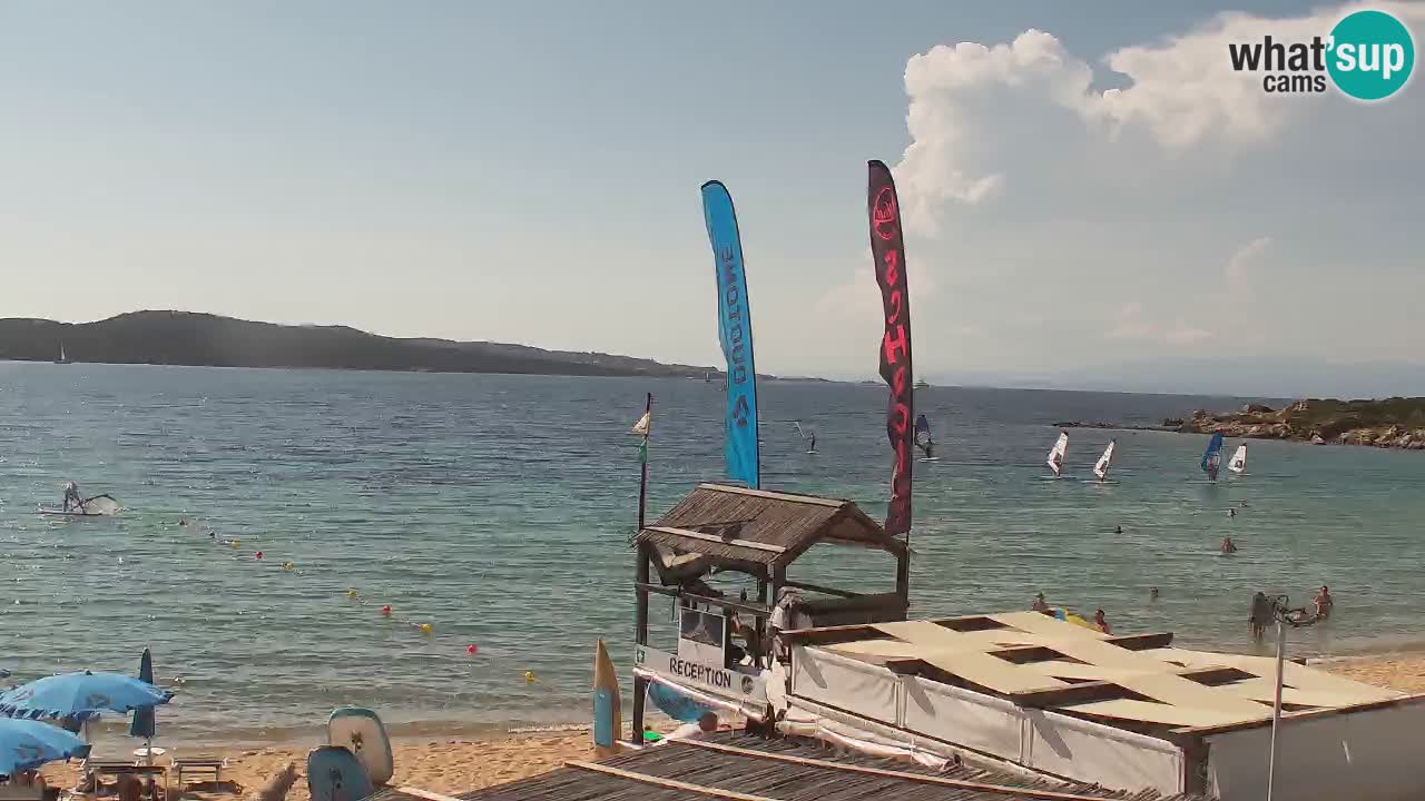 Isuledda webcam Porto Pollo Isola dei Gabbiani – Palau – Sardinia – Italy – Kitesurf Side