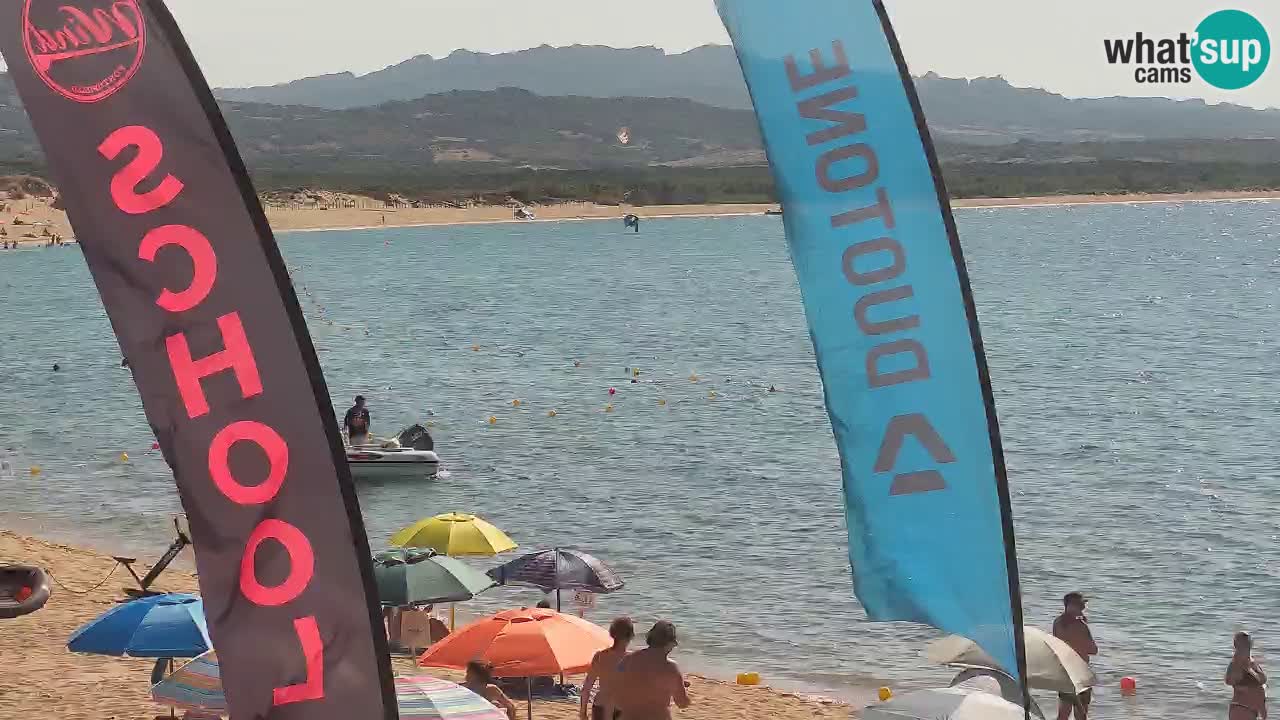 Web Kamera Isola dei Gabbiani – Wind bar – Porto Pollo – Palau – Sardinja – Italija