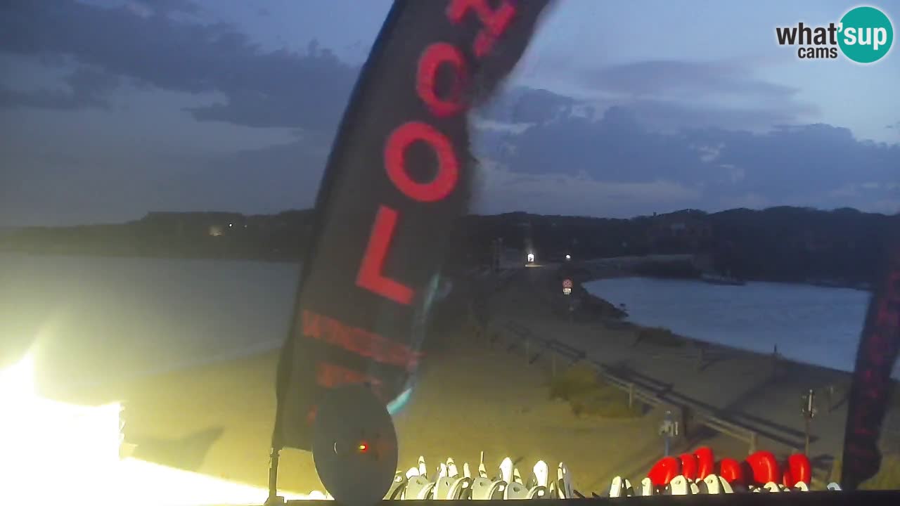Isuledda webcam Porto Pollo Isola dei Gabbiani – Palau – Sardinia – Italy – Kitesurf Side